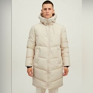 jack & jones jorcopenhagen long puffer jacket
